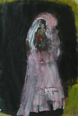 The woman in you, Mischtechnik auf Papier, 100 x 70 cm, 2013